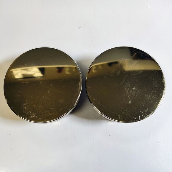 Jars w/ Lids Z Gallerie Two Multi Use Storage Black Ceramic - Picture 3 of 8